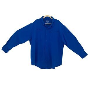 Reel Legends Performance Outfitters Shadester Vented Fishing Shirt Size XXL